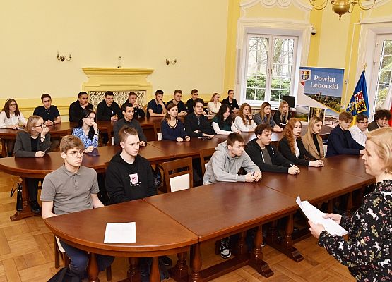 Uczestnicy powiatowego etapu