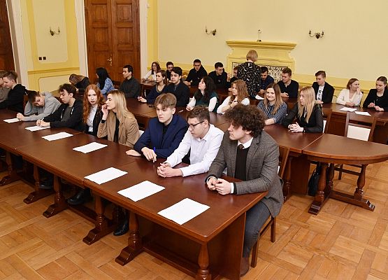 Uczestnicy powiatowego etapu