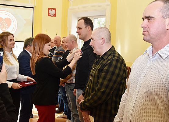 Wręczanie odznaczeń