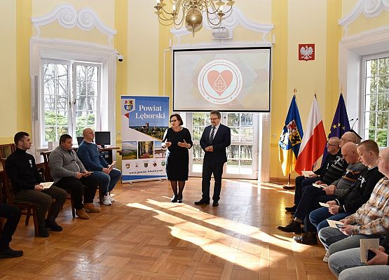 Wystąpienie starosty i