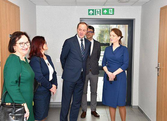 Od lewej: starosta A.