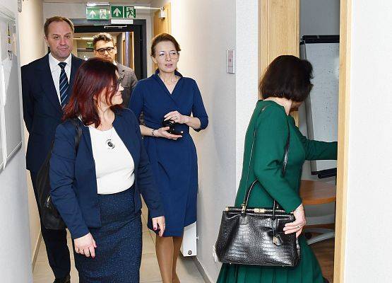 Zwiedzanie pomieszczeń CUS