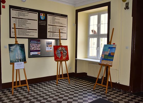 Wystawa prac z wernisażu  pt.