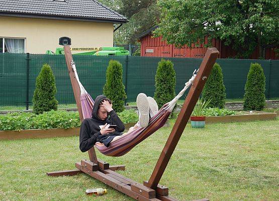 Odrobina wytchnienia w hamaku