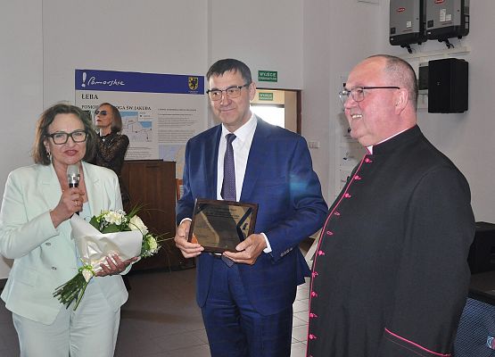 Życzenia na ręce ks. dziekana