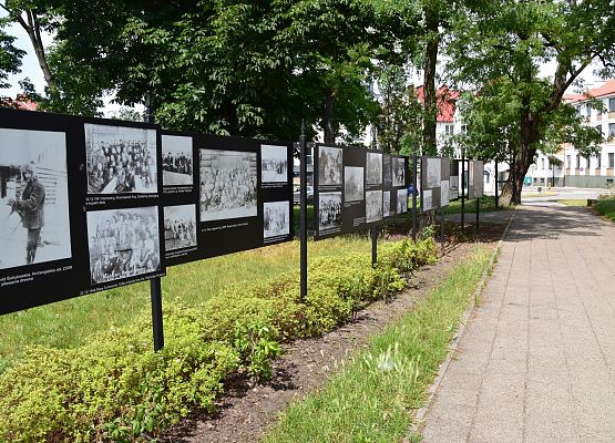 Fotograficzna wystawa pzmięci