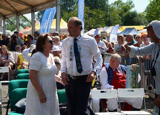 Starosta Lęborski w obecności