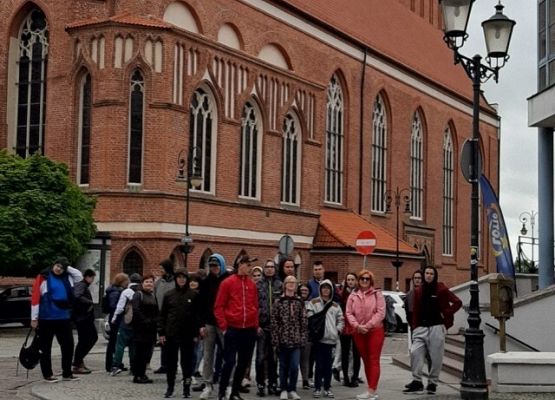 Uczniowie Szkoły Specjalnej