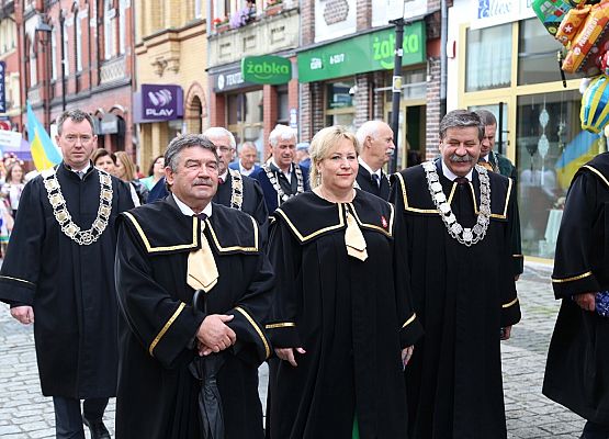 Przemarsz ul. Staromiejską