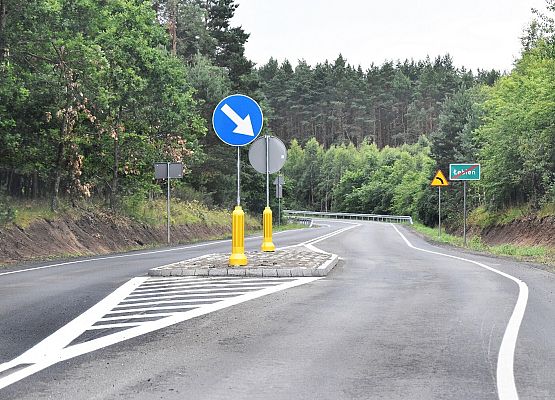 Stan drogi po przebudowie