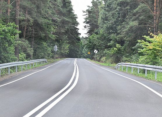 Stan drogi po przebudowie