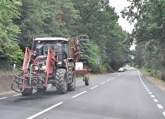 Stan drogi po przebudowie