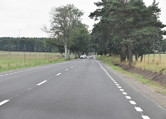 Stan drogi po przebudowie