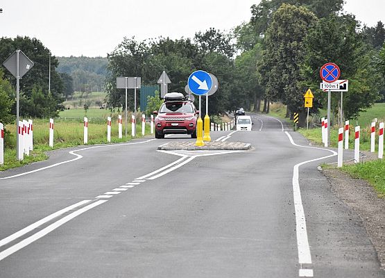 Stan drogi po przebudowie