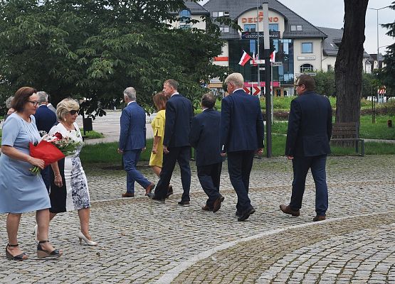 Uroczystości przy Obelisku