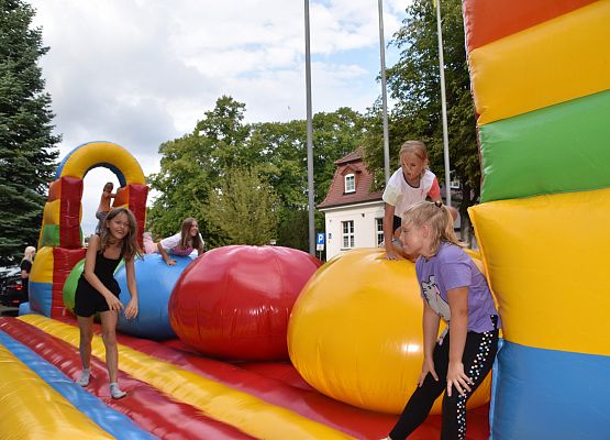 Dmuchańce podczas festynu