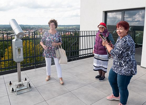 Zwiedzanie tarasu widokowego