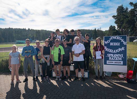 Zwycięska ekipa lęborskich