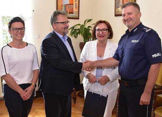 Przekazanie nowych alkomatów