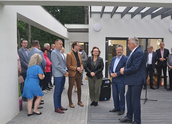 Uroczystość otwarcia świetlicy