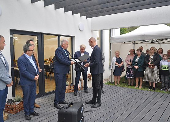 Uroczystość otwarcia świetlicy