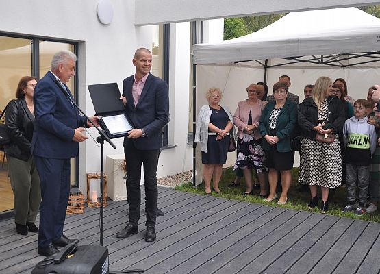 Uroczystość otwarcia świetlicy