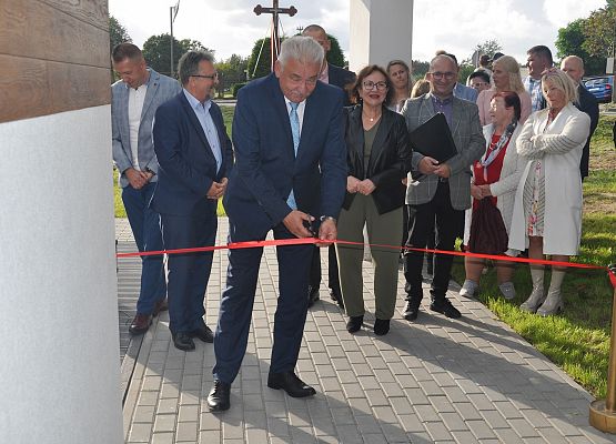 Uroczystość otwarcia świetlicy