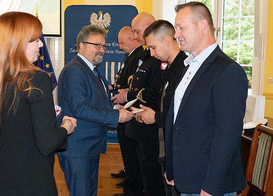 Uroczystość wręczenia