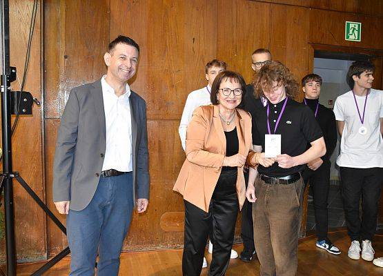 Wręczanie medali sportowcom