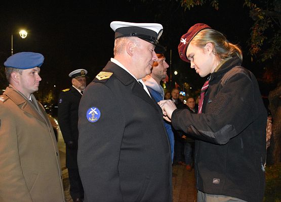 Wręczanie odznaczeń