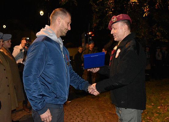 Wręczanie odznaczeń