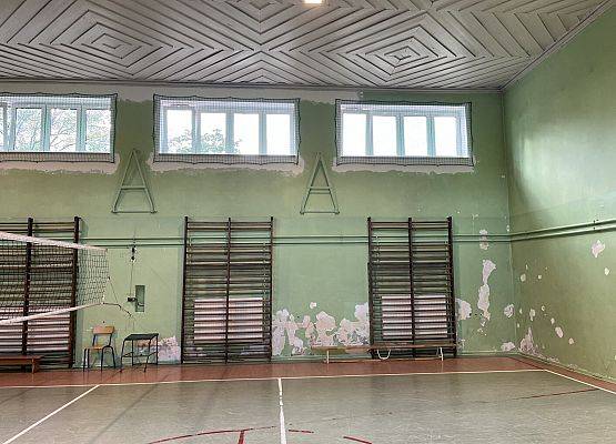 Stan sali przed modernizacją