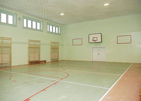 Sala gimnastyczna w ZSMI po