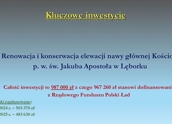 Kluczowe inwestycje 8