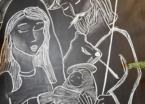 Spotkanie wigilijne w  Domach