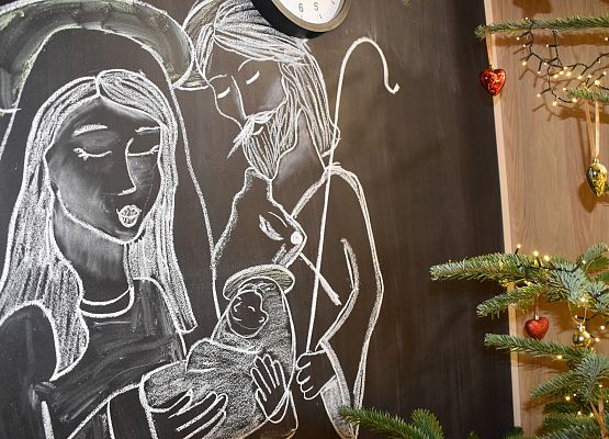 Spotkanie wigilijne w  Domach