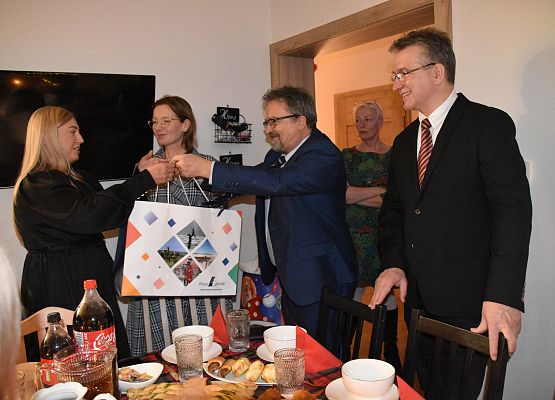 Spotkanie wigilijne w  Domach