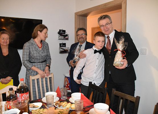 Spotkanie wigilijne w  Domach