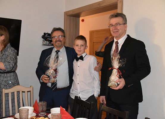 Spotkanie wigilijne w  Domach