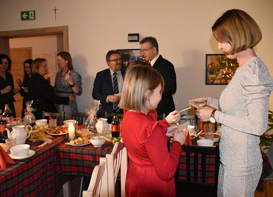 Spotkanie wigilijne w  Domach