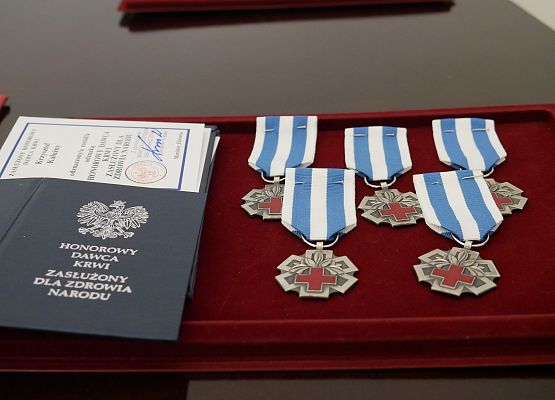 Uroczystość wręczenia odznak