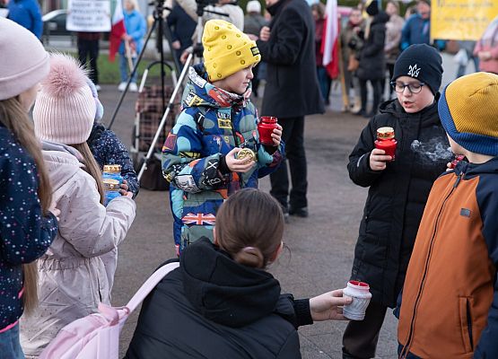 Wiec solidarności z walczącą