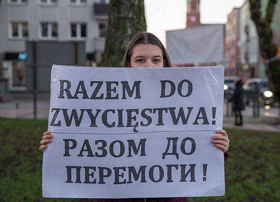 Wiec solidarności z walczącą