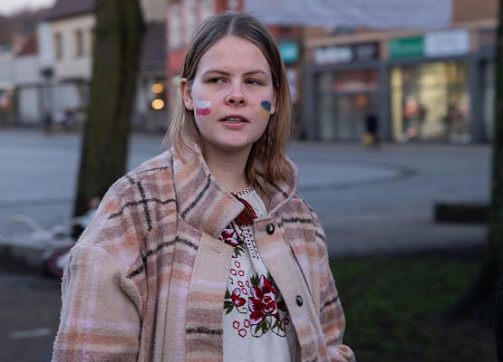 Wiec solidarności z walczącą