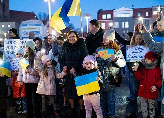 Wiec solidarności z walczącą