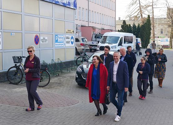 Otwarcie przebudowanego traktu