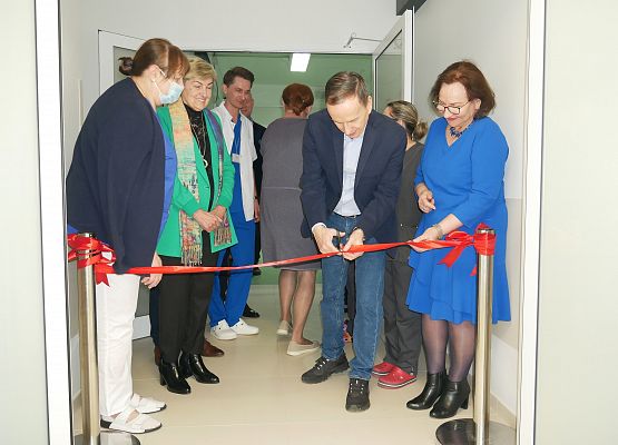 Otwarcie przebudowanego traktu