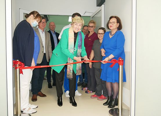 Otwarcie przebudowanego traktu