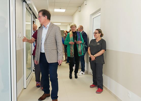 Otwarcie przebudowanego traktu