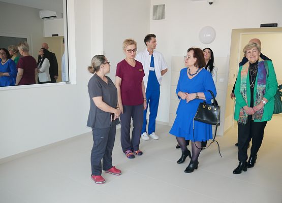 Otwarcie przebudowanego traktu